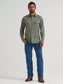 Wrangler All Terrain Gear Men's Technical Shirt in Dark Forest