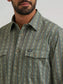 Wrangler All Terrain Gear Men's Technical Shirt in Dark Forest