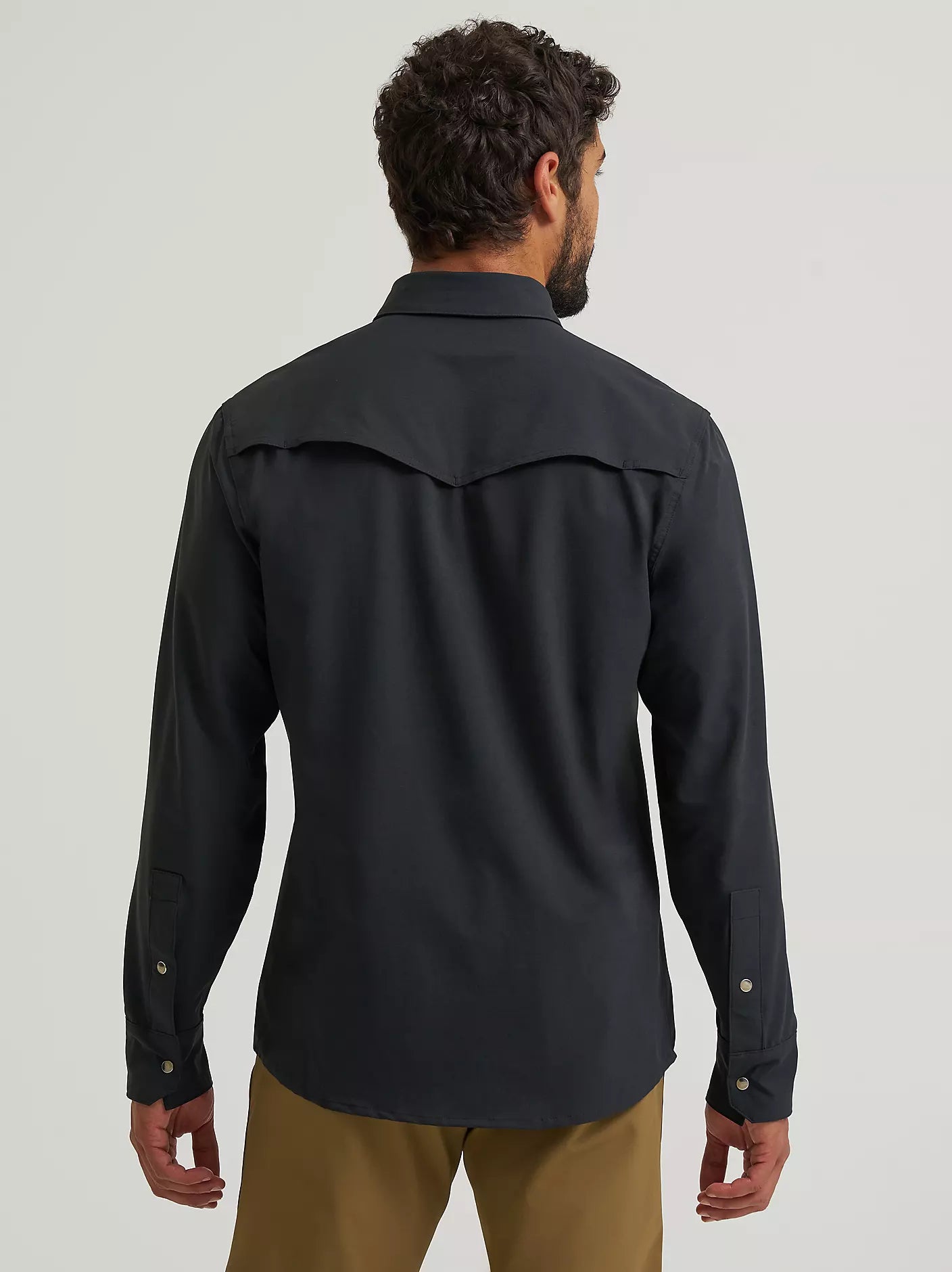 Wrangler All Terrain Gear Men's Technical Shirt in Jet Black