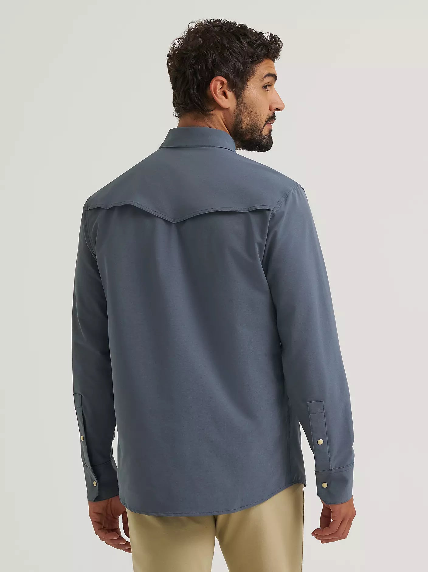 Wrangler All Terrain Gear Men's Technical Shirt in Turbulence