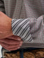 Wrangler® George Strait™ Long Sleeve Button Down One Pocket Shirt in Grey Spur