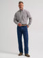 Wrangler® George Strait™ Long Sleeve Button Down One Pocket Shirt in Grey Spur