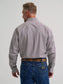 Wrangler® George Strait™ Long Sleeve Button Down One Pocket Shirt in Grey Spur