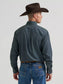 Wrangler® George Strait™ Performance Button Down Shirt in Dark Forest