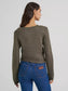 Wrangler Stay A While Sweater in Horseshoe Green
