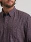 Wrangler Cody Johnson Performance Button Down Shirt in Navy Floral