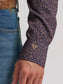 Wrangler Cody Johnson Performance Button Down Shirt in Navy Floral