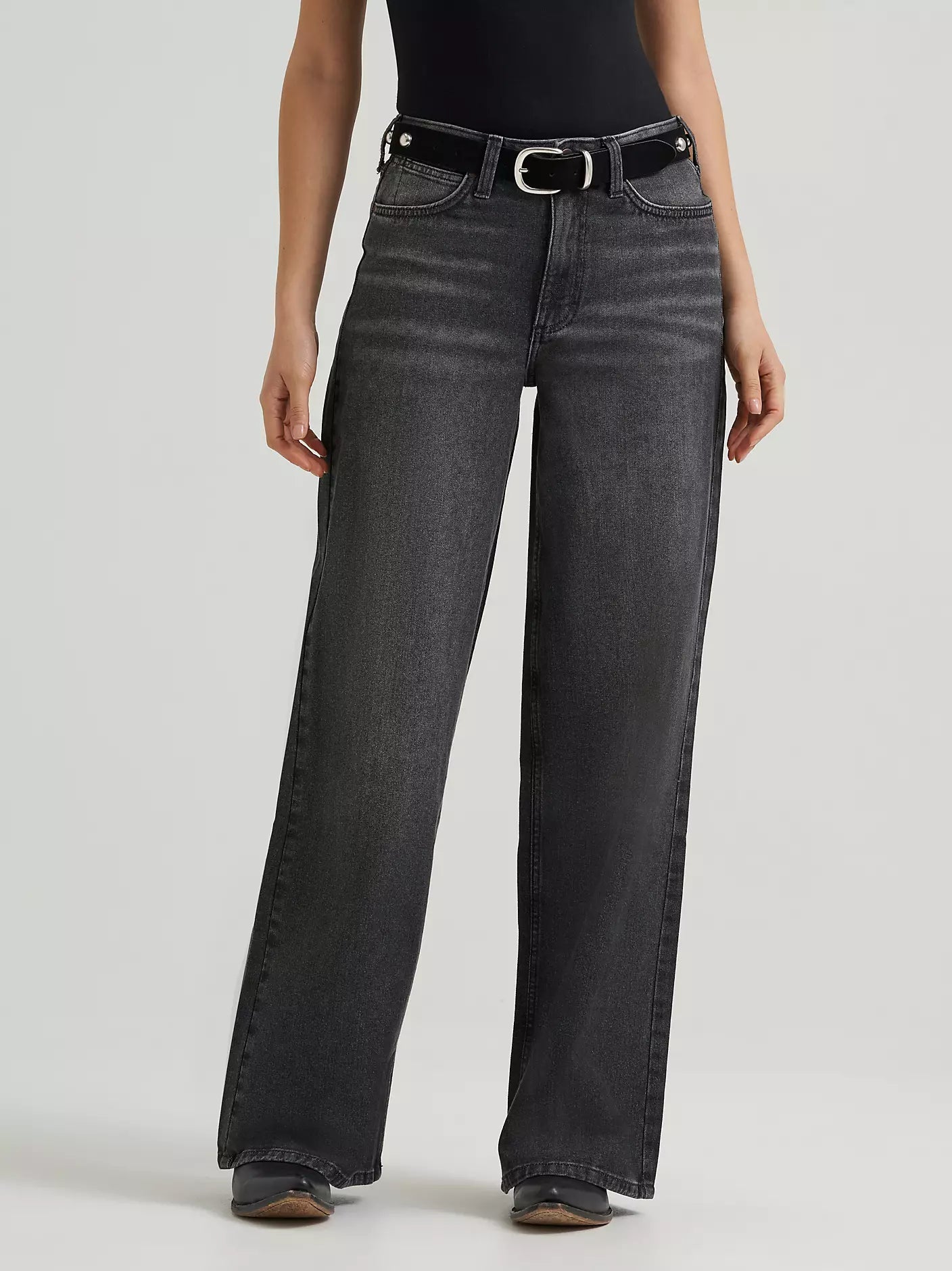 Wrangler Retro® Bailey High Rise Wide Leg Jean in Harper