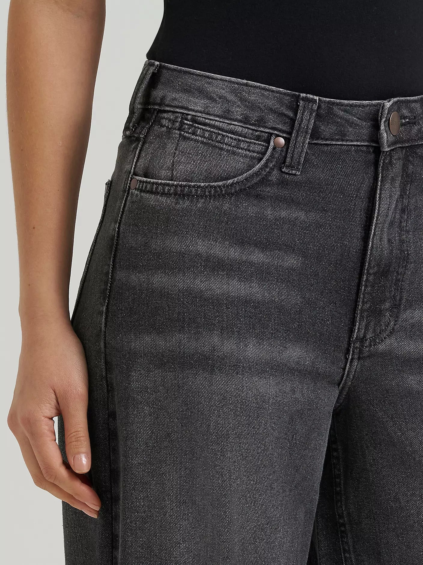 Wrangler Retro® Bailey High Rise Wide Leg Jean in Harper