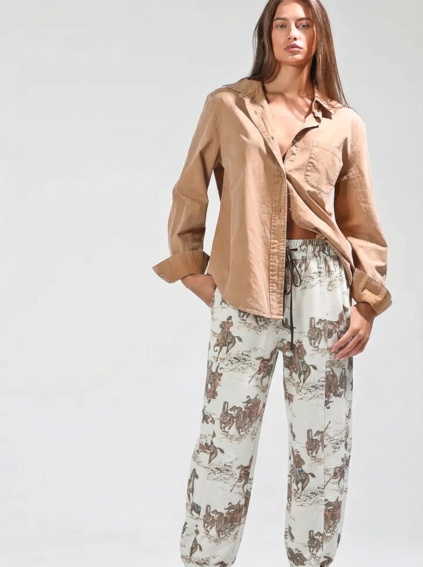 Horse Print Sweatpants