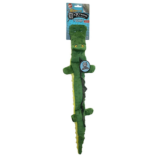 Spot Skinneeez Extreme Crocodile Squeaky Dog Toy