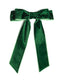 Shiraleah Green Velvet Bow Hair Clip