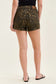 Judy Blue High Waisted Leopard Print Shorts