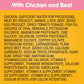 Pedigree Puppy Chopped Ground Dinner with Chicken & Beef Wet Dog Food