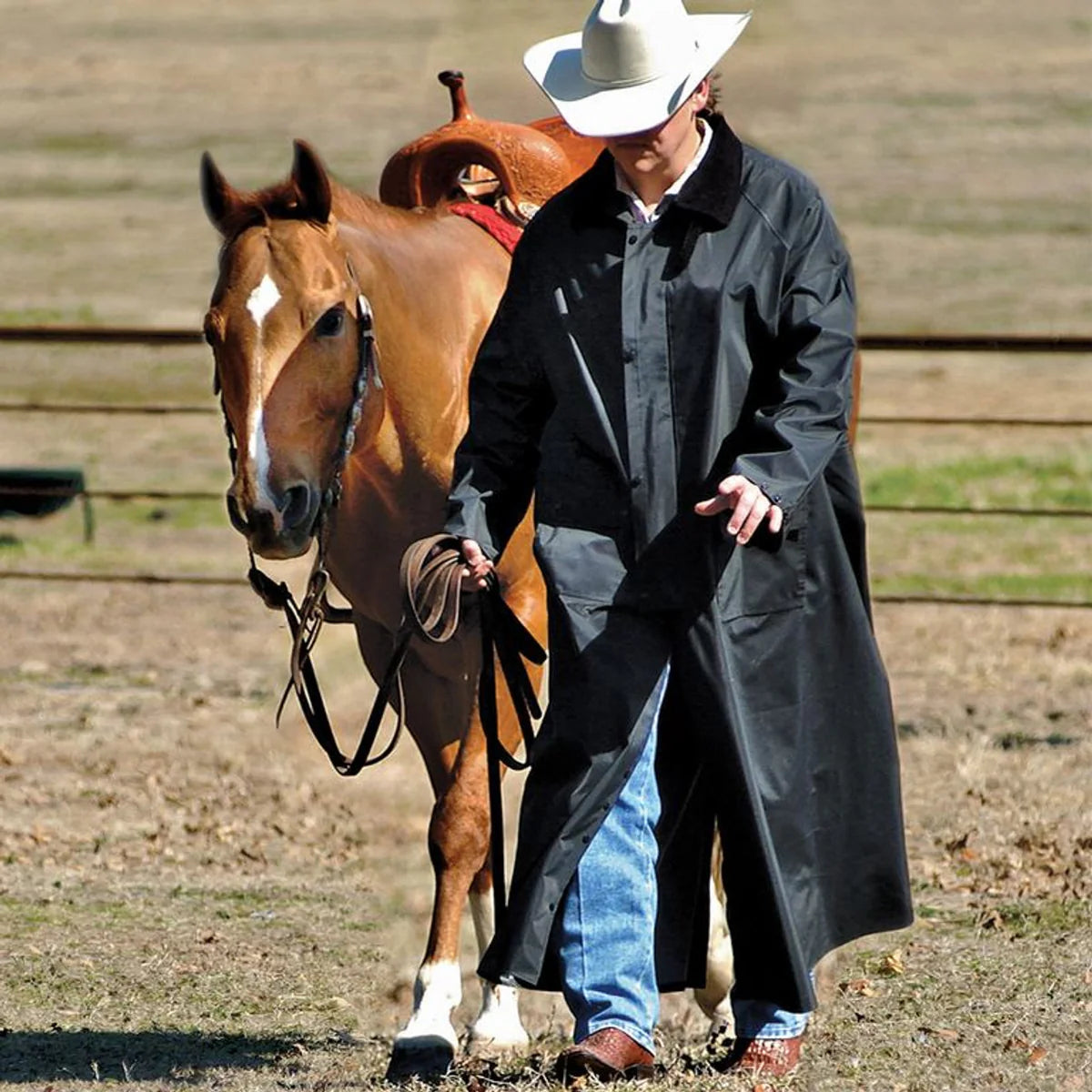 Double S Adult Saddle Slicker