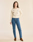 Pendleton Women's Ivory Souvenir French Terry Crewneck