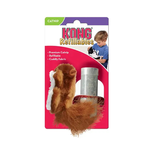 Kong Refillables Squirrel Cat Toy