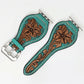 American Darling Turquoise Leather Watch Band