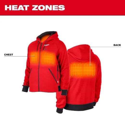 Milwaukee M12™ Heated Red Hoodie