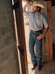 Wrangler George Strait Cowboy Cut Original Fit Jean in Heavyweight Stone Denim