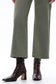 Bayeas Bella Mid Rise Straight Pants Jeans in Green