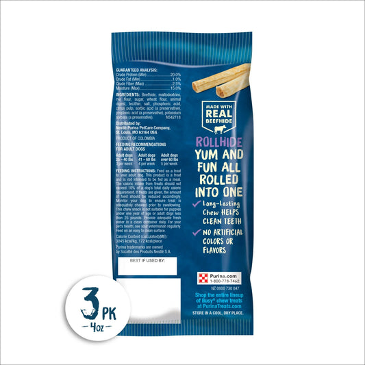 Purina Busy Rollhide Chew Treats for Small & Medium Dogs