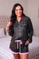 Smokey Leopard Ruffle Pajama Set