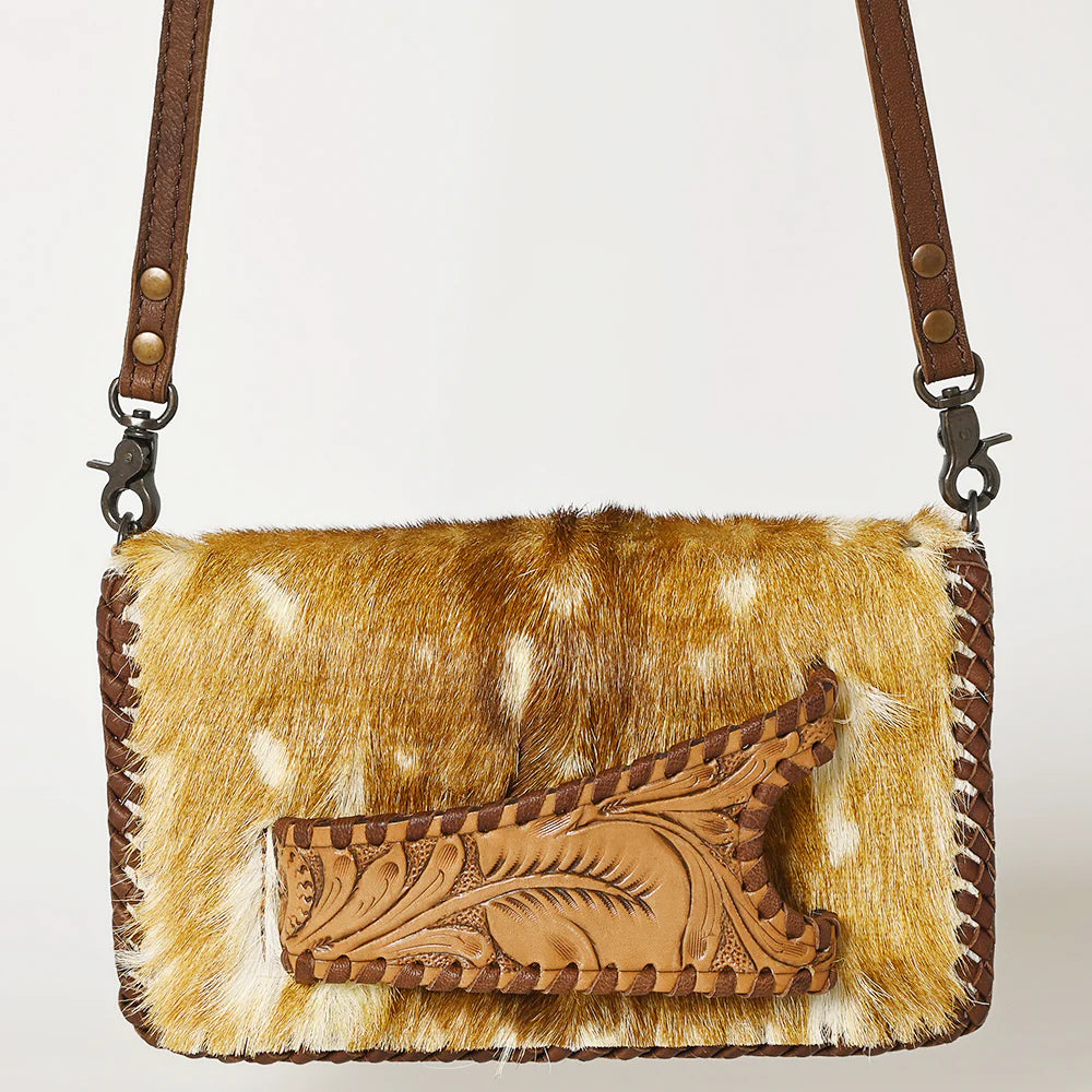 American Darling Axis Hide Clutch Leather Crossbody Bag