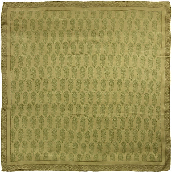 Wyoming Traders Sage Satin Wild Rag