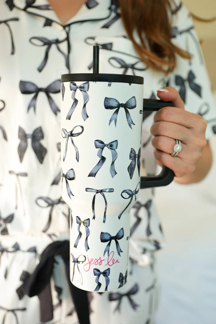 Midnight Bow Tumbler