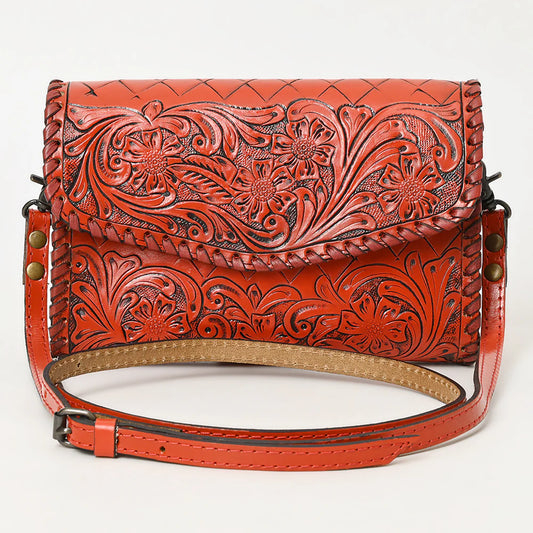 American Darling Red Wallet Genuine Leather Crossbody Bag