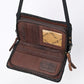 American Darling Black Clutch/Crossbody Genuine Western Leather Bag