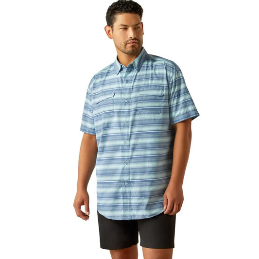 Ariat VentTEK Outbound Classic Fit Shirt in Blue Raven