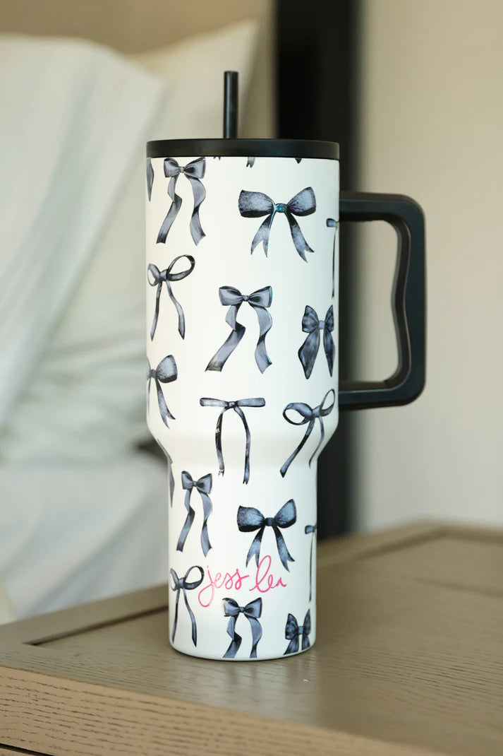 Midnight Bow Tumbler
