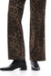 Bayeas High Rise Leopard Print Straight Leg Pants in Coffee