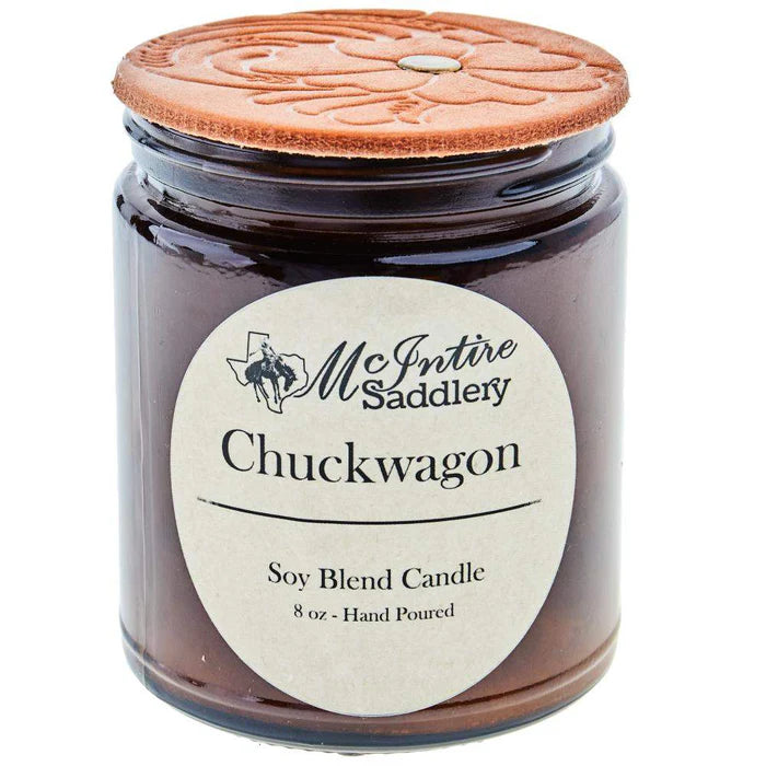 McIntire Saddlery Chuckwagon Candle