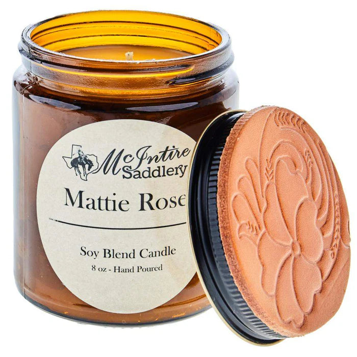 McIntire Saddlery Mattie Rose Candle