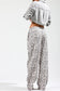 NoaBoa Leopard Printed Cargo Pants