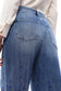Bayeas High Rise Embroidered Wide Leg Jeans