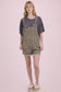 Leopard Printed Cotton Romper