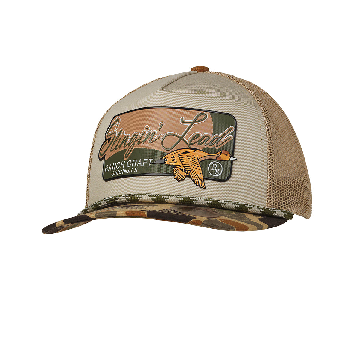 Ranch Craft Originals Tan Slingn' Lead Snapback Cap