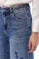 Bayeas High Rise Embroidered Wide Leg Jeans