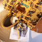 Wrangler Aloha Cowboy Canvas Tote in Yellow