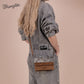 Wrangler Hair-On Cowhide Wallet/Crossbody
