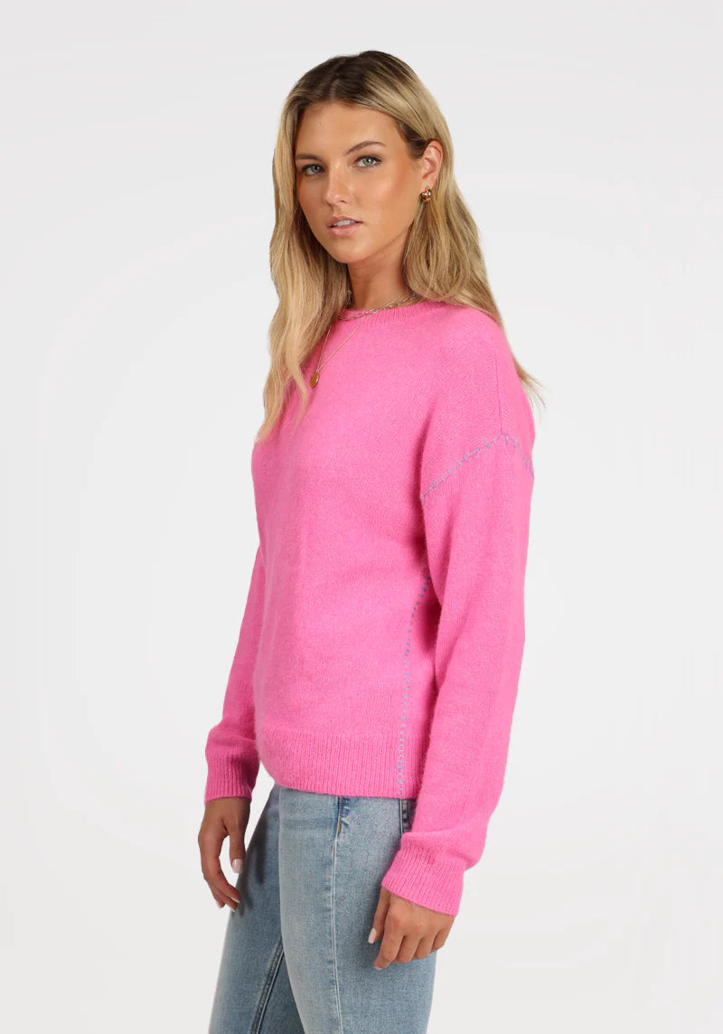 Dylan Pink Harper Sweater