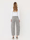 Lovervet High Rise Leopard Print Utility Barrel Jeans