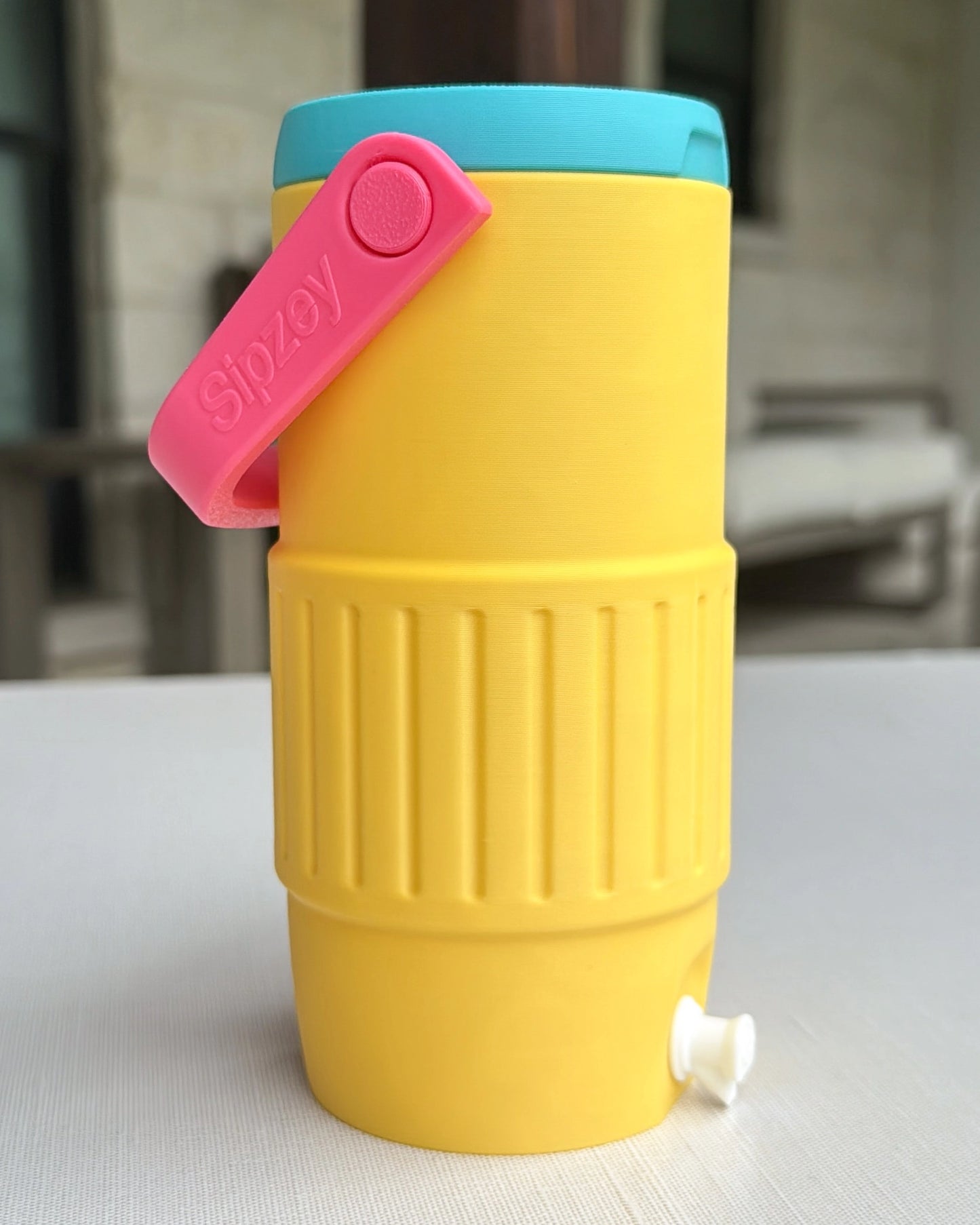 Retro Jug Cooler Skinny Can Holder