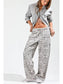 NoaBoa Leopard Printed Cargo Pants