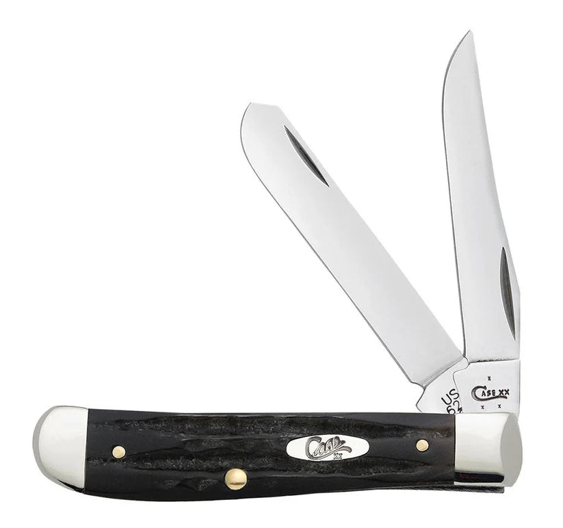 Case Jigged Buffalo Horn Mini Trapper