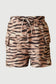 Smithsonian Tiger Print Patch Pocket Knit Shorts